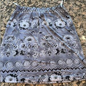 Made in USA elastic waist skirt